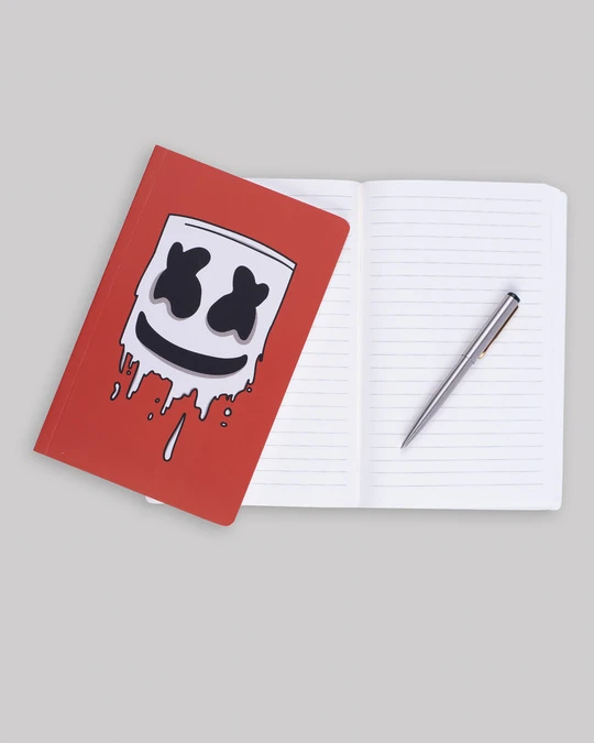 Marshmello Printed Notebook