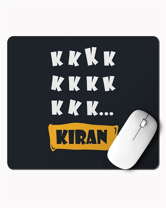 KKKK Kiran Shahrukh Khan Printed Mouse Pad