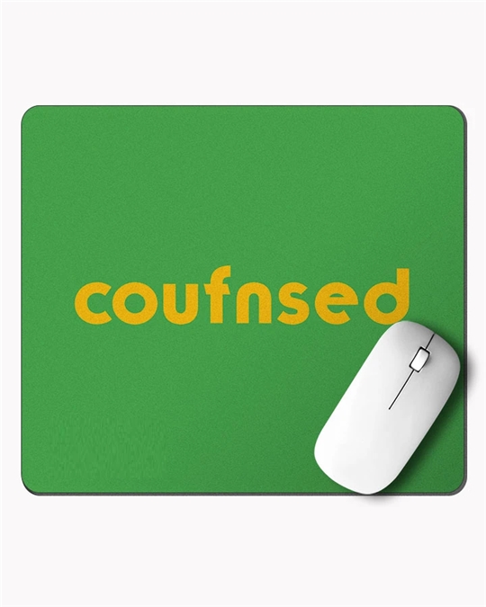 Confused Mouse Pad